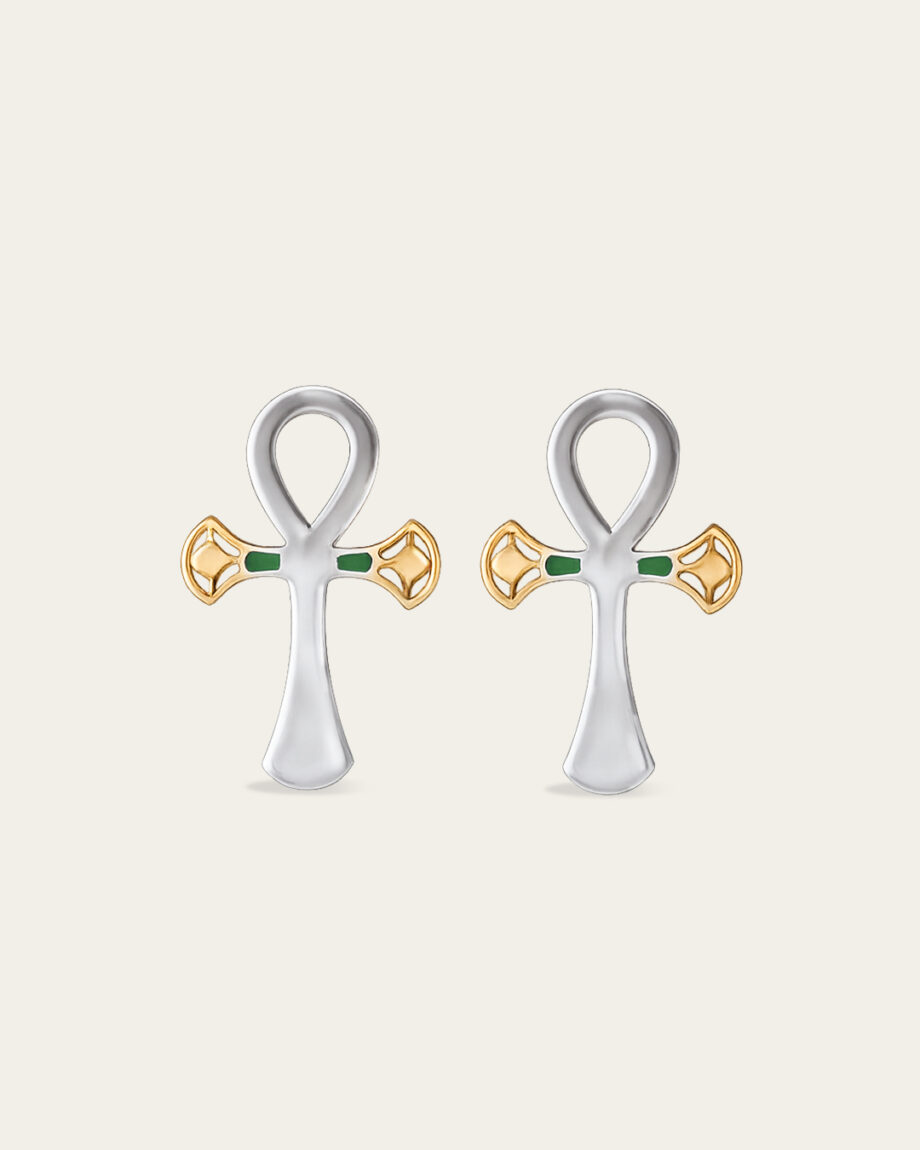Ankh Earrings
