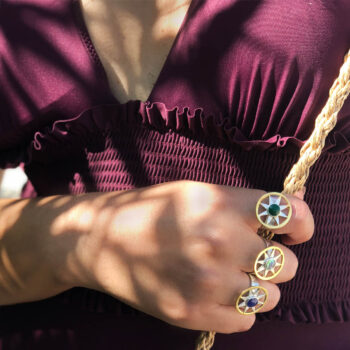 Pharaonic Sun Ring