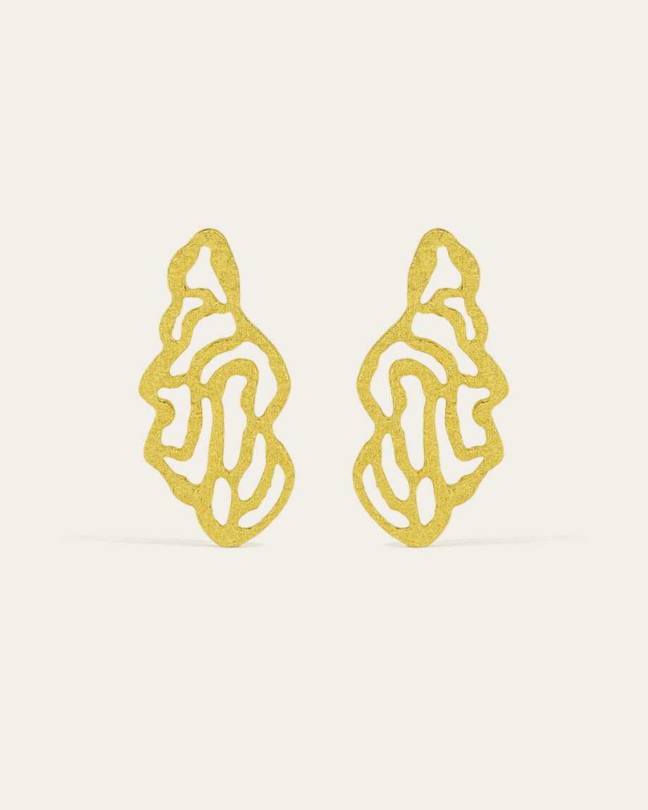 Coral Earrings