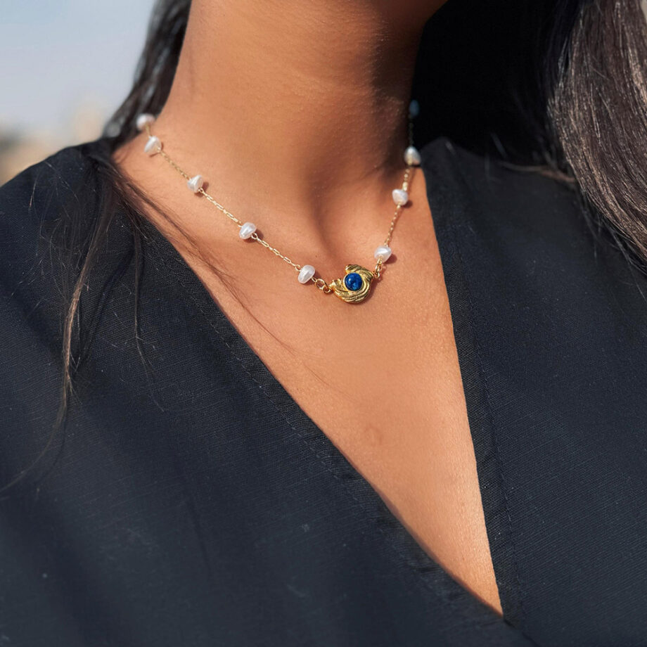 Glema Pearl Beaded Necklace