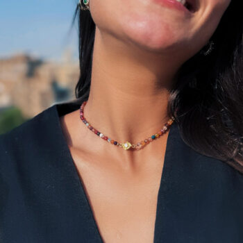 Glema Multicolor Beads Choker
