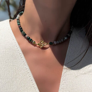 Onda Green Shades Choker